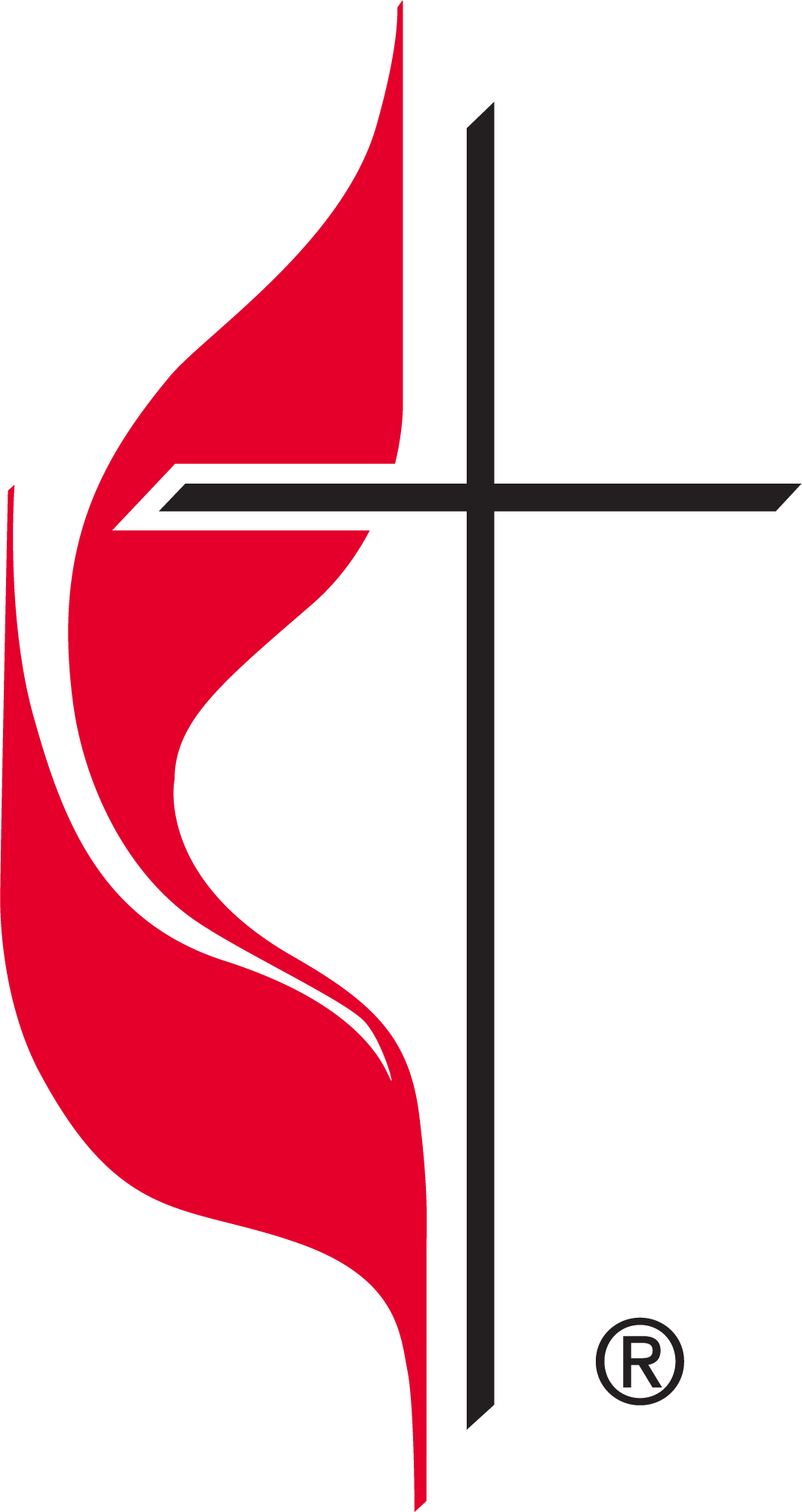 UMC Cross & Flame Logo